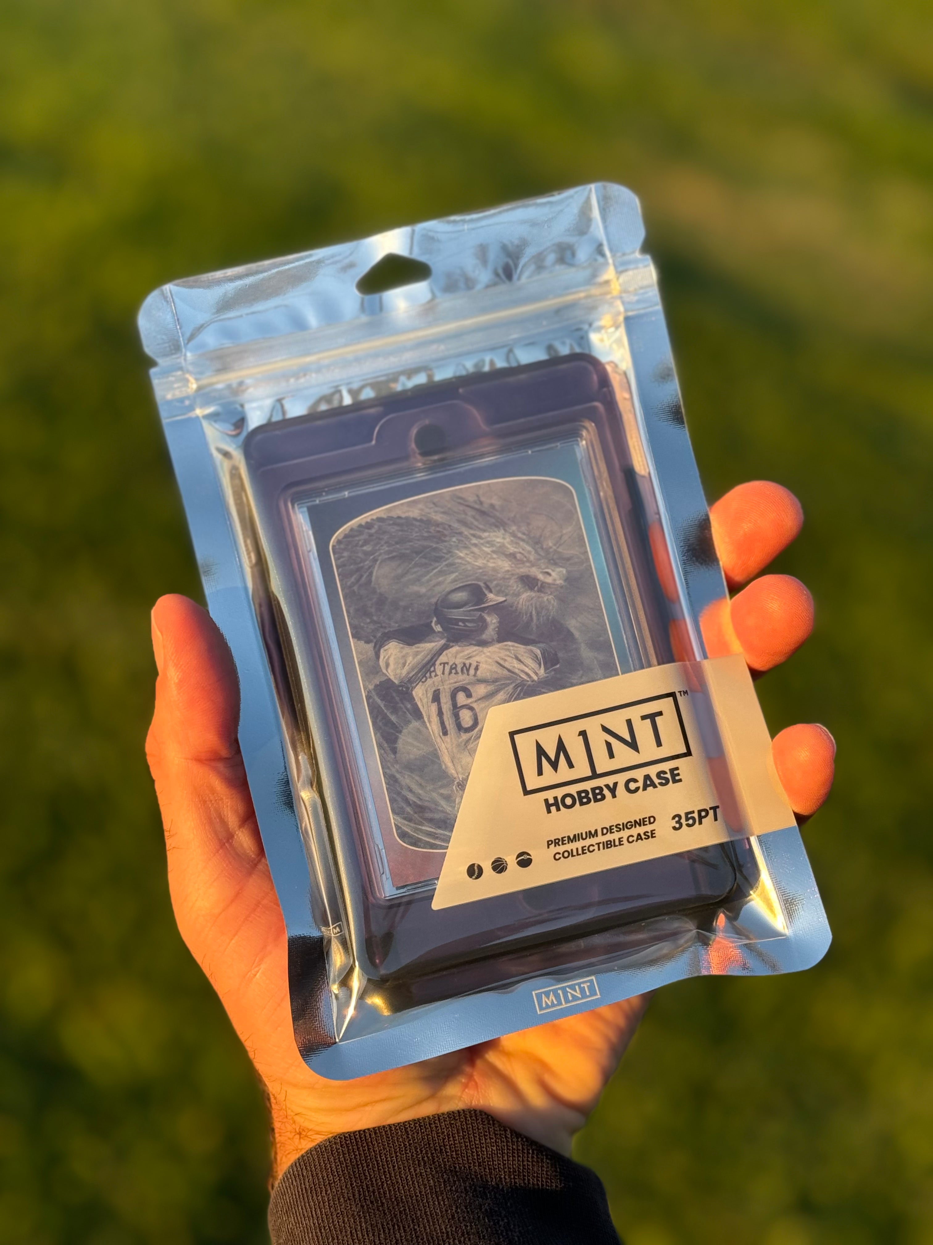M1NT Signature Hobby Case ft. Shohei Ohtani Custom Art Card by Johnny Haiki (35pt)