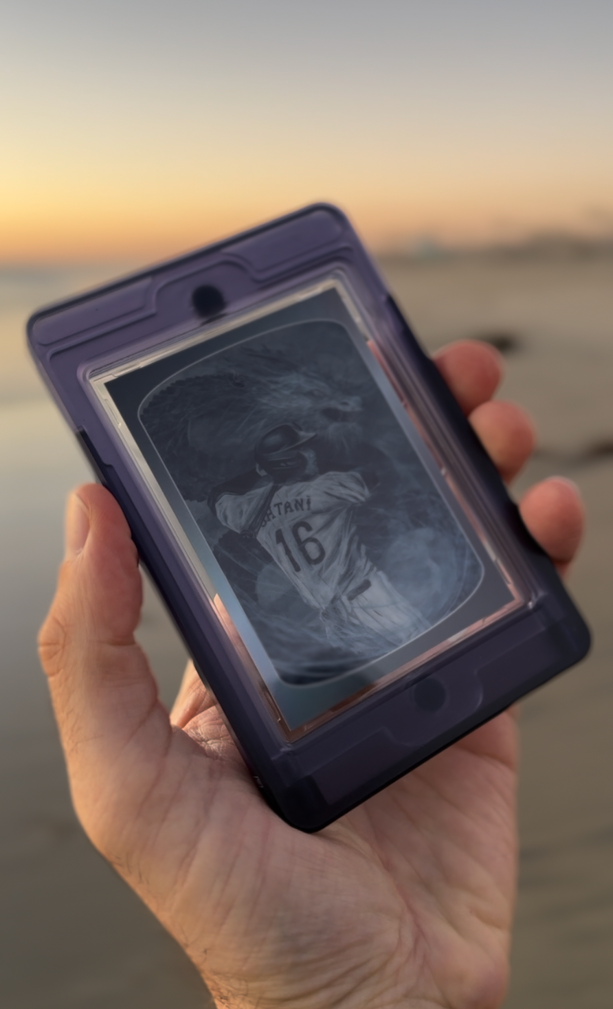 M1NT Signature Hobby Case ft. Shohei Ohtani Custom Art Card by Johnny Haiki (35pt)