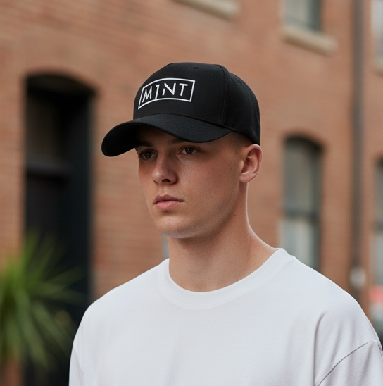 M1NT "Signature Series Snapback" Hat - Black x White