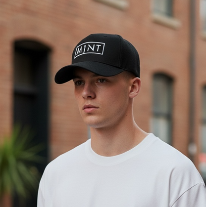 M1NT "Signature Series Snapback" Hat - Black x White