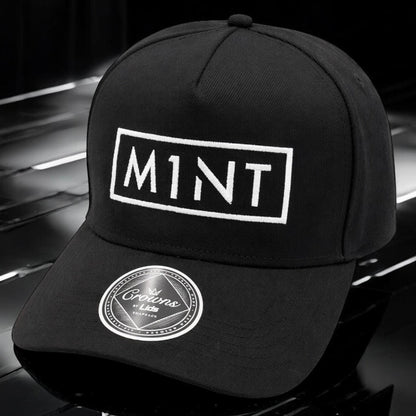 M1NT "Signature Series Snapback" Hat - Black x White